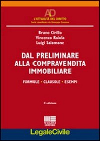 Dal preliminare alla compravendita immobiliare - Librerie.coop Dal preliminare alla compravendita immobiliare - Librerie.coop