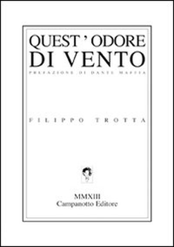 Quest'odore di vento - Librerie.coop Quest'odore di vento - Librerie.coop