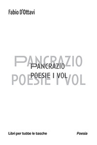 Pancrazio - Vol. 1 - Librerie.coop Pancrazio - Vol. 1 - Librerie.coop