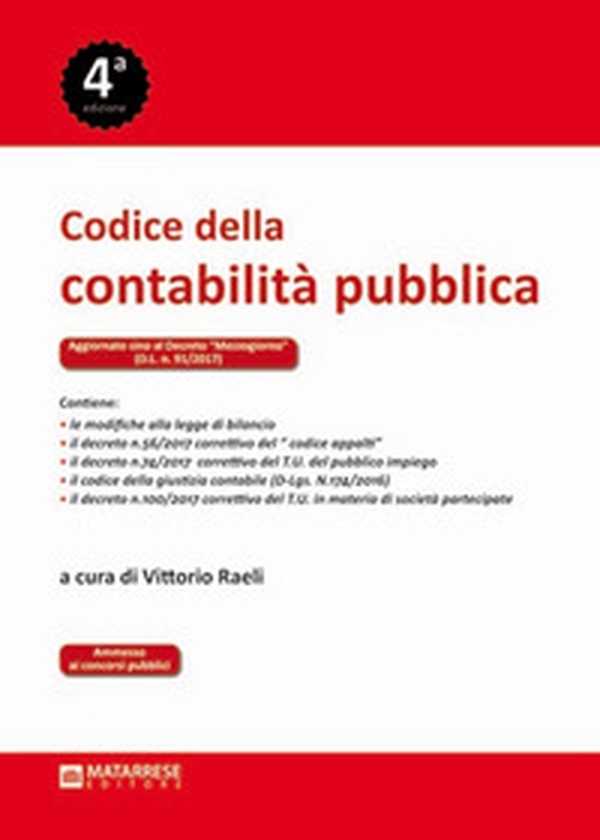 Codice della contabilità pubblica - Librerie.coop Codice della contabilità pubblica - Librerie.coop