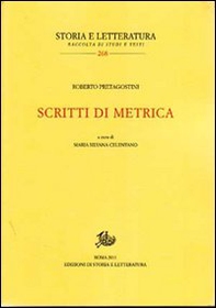 Scritti di metrica - Librerie.coop Scritti di metrica - Librerie.coop