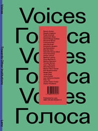 Voices. Towards other institutions - Librerie.coop