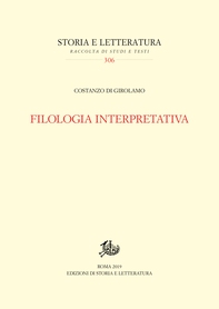 Filologia interpretativa - Librerie.coop