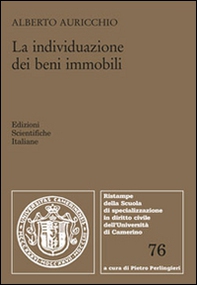 La individuazione dei beni immobili - Librerie.coop