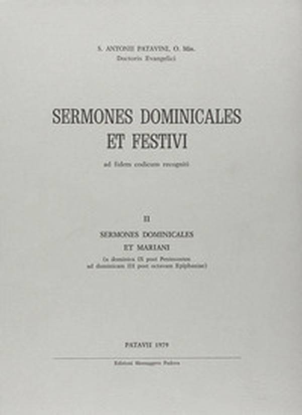 Sermones dominicales et festivi - Vol. 2 - Librerie.coop Sermones dominicales et festivi - Vol. 2 - Librerie.coop