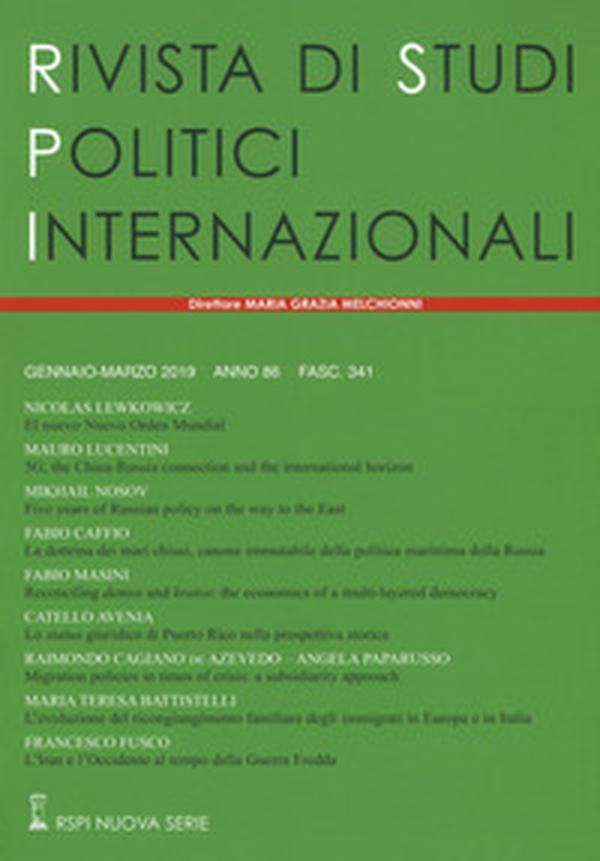 Rivista di studi politici internazionali - Librerie.coop Rivista di studi politici internazionali - Librerie.coop