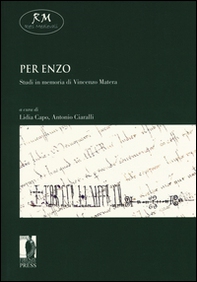 Per Enzo. Studi in memoria di Vincenzo Matera - Librerie.coop