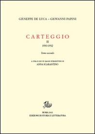 Carteggio (1930-1932) - Vol. 2\2 - Librerie.coop