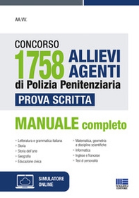 Concorso 1758 allievi agenti di polizia penitenziaria. Prova scritta - Librerie.coop