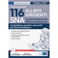 Concorso 116 Allievi Dirigenti SNA (Scuola Nazionale dell'Amministrazione) - Competenze dei dirigenti della PA - Librerie.coop