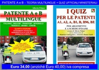 Patente A e B. Teoria multilungue + Quiz ufficiali ministeriali - Librerie.coop