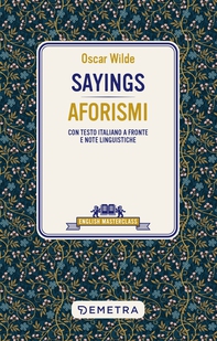Sayings – Aforismi - Librerie.coop Sayings – Aforismi - Librerie.coop