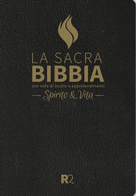 Bibbia R2. Spirito e vita. Ediz. pelle sintetica nera, taglio oro - Librerie.coop Bibbia R2. Spirito e vita. Ediz. pelle sintetica nera, taglio oro - Librerie.coop