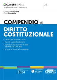 Compendio di diritto costituzionale - Librerie.coop Compendio di diritto costituzionale - Librerie.coop