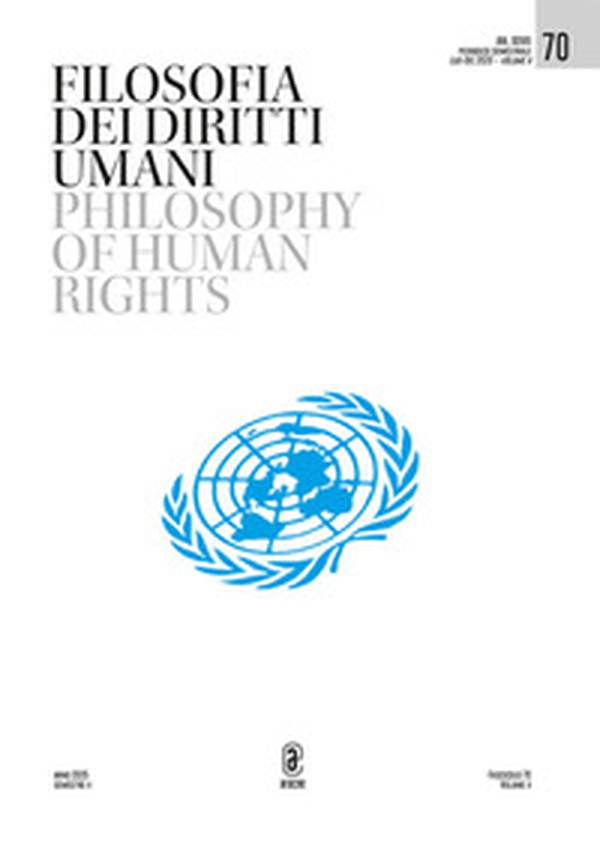 Filosofia dei diritti umani-Philosophy of human rights - Vol. 70 - Librerie.coop
