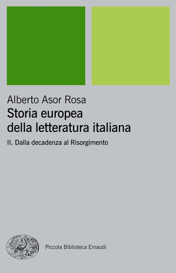 Storia europea della letteratura italiana II - Librerie.coop Storia europea della letteratura italiana II - Librerie.coop