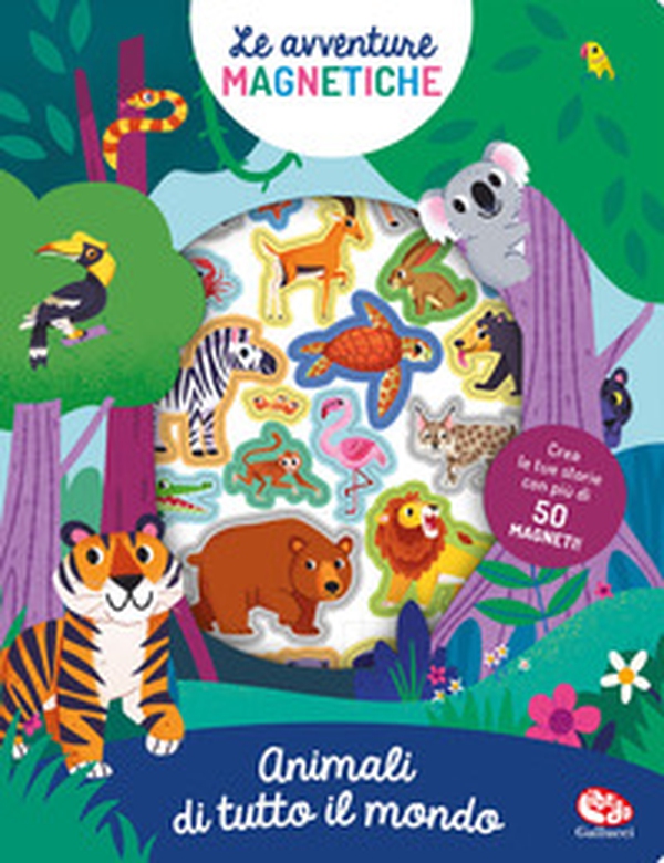 Animali di tutto il mondo. Avventure magnetiche - Librerie.coop Animali di tutto il mondo. Avventure magnetiche - Librerie.coop