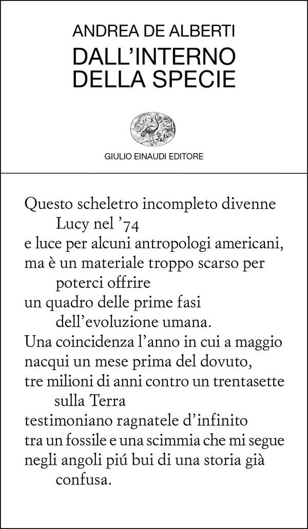 Dall'interno della specie - Librerie.coop Dall'interno della specie - Librerie.coop