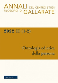 Annali del Centro Studi Filosofici di Gallarate - Vol. 1-2 - Librerie.coop