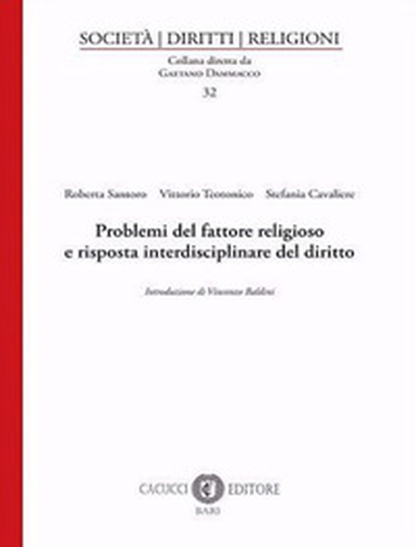 Problemi del fattore religioso e risposta interdisciplinare del diritto - Librerie.coop Problemi del fattore religioso e risposta interdisciplinare del diritto - Librerie.coop