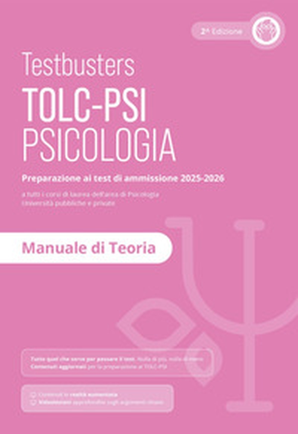 Testbusters TOLC-PSI 2025 - Manuale di Teoria - Librerie.coop Testbusters TOLC-PSI 2025 - Manuale di Teoria - Librerie.coop
