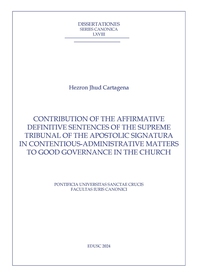 Contribution of the Affirmative Definitive Sentences of the Supreme Tribunal of the Apostolic Signatura - Librerie.coop