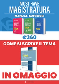 Must have magistratura: Kit 3 Manuali superiori-Come si scrive il tema - Librerie.coop