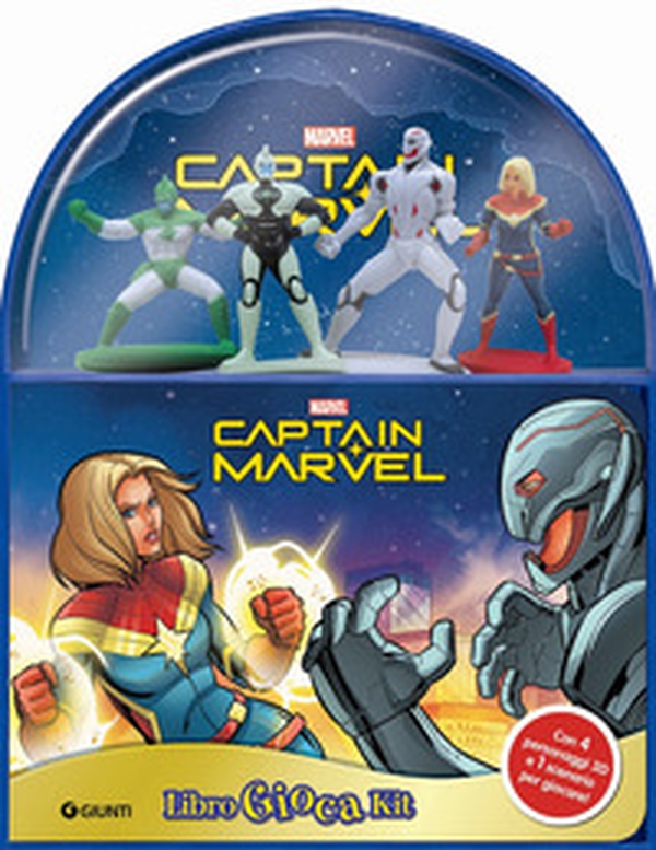 Captain Marvel. Libro gioca kit - Librerie.coop Captain Marvel. Libro gioca kit - Librerie.coop