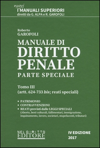Manuale di diritto penale. Parte speciale - Librerie.coop