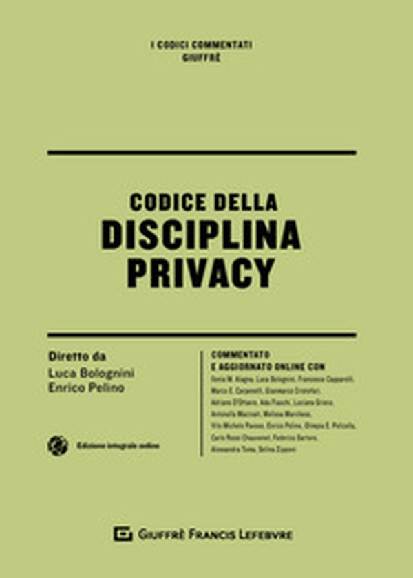 Codice della disciplina privacy - Librerie.coop Codice della disciplina privacy - Librerie.coop