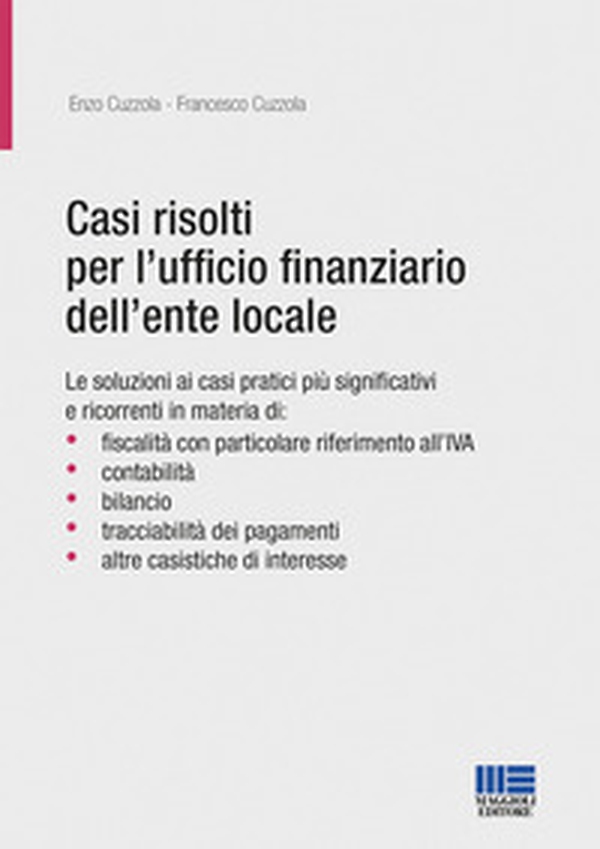 Casi risolti per l'ufficio finanziario dell'ente locale - Librerie.coop Casi risolti per l'ufficio finanziario dell'ente locale - Librerie.coop