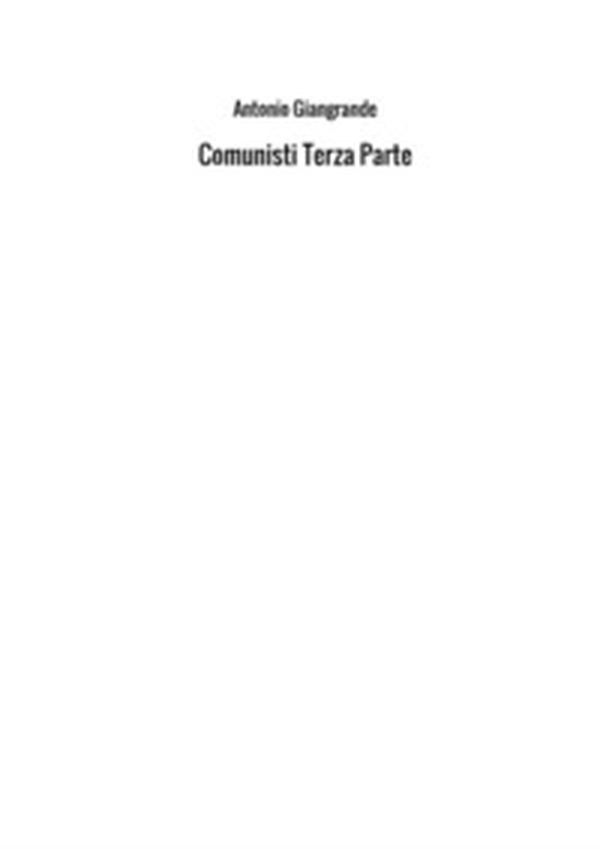 Comunisti - Librerie.coop Comunisti - Librerie.coop