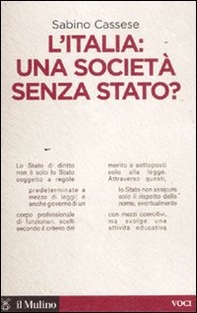 L'Italia: una società senza stato? - Librerie.coop