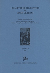 Bollettino del Centro di studi vichiani - Vol. 47 - Librerie.coop