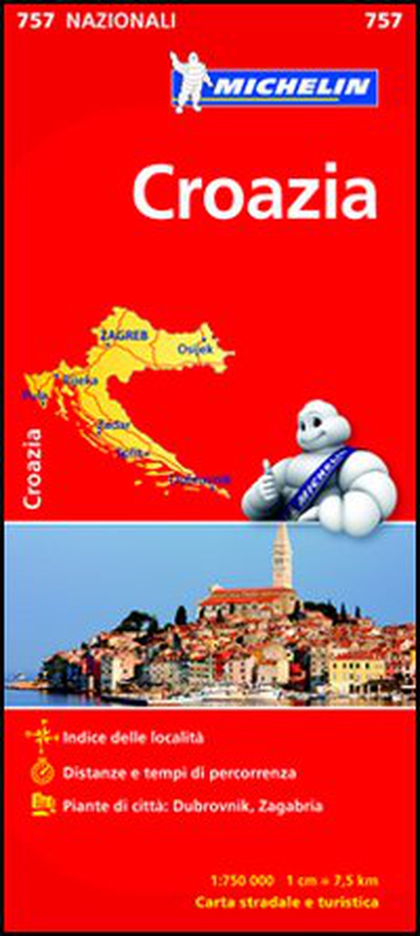 Croazia 1:750.000 - Librerie.coop Croazia 1:750.000 - Librerie.coop