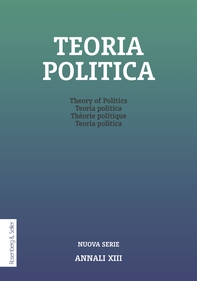 Teoria politica XIII/2023 - Librerie.coop Teoria politica XIII/2023 - Librerie.coop