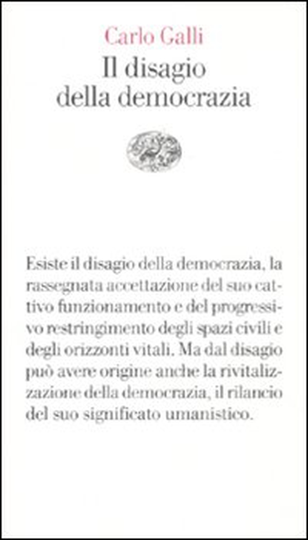 Il disagio della democrazia - Librerie.coop Il disagio della democrazia - Librerie.coop