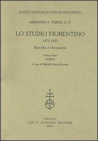 Lo Studio fiorentino (1473-1503). Ricerche e documenti - Vol. 6 - Librerie.coop