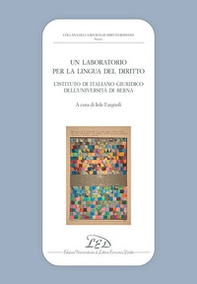 Un laboratorio per la lingua del diritto. L'istituto di italiano giuridico dell'università di Berna - Librerie.coop