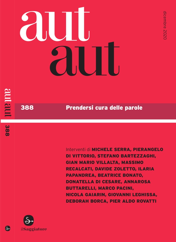Aut Aut 388 - Librerie.coop Aut Aut 388 - Librerie.coop