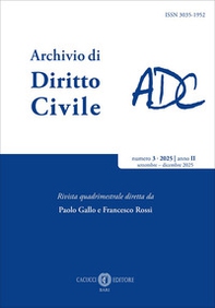 Rivista archivio di diritto civile - Vol. 3 - Librerie.coop