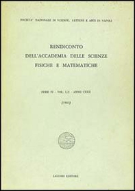 Rendiconto dell'Accademia delle scienze fisiche e matematiche. Serie IV - Librerie.coop