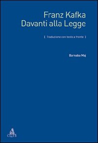 Davanti alla legge. Testo tedesco a fronte - Librerie.coop Davanti alla legge. Testo tedesco a fronte - Librerie.coop