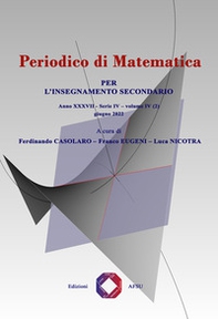 Periodico di matematica. Per l'insegnamento secondario - Vol. 4\2 - Librerie.coop