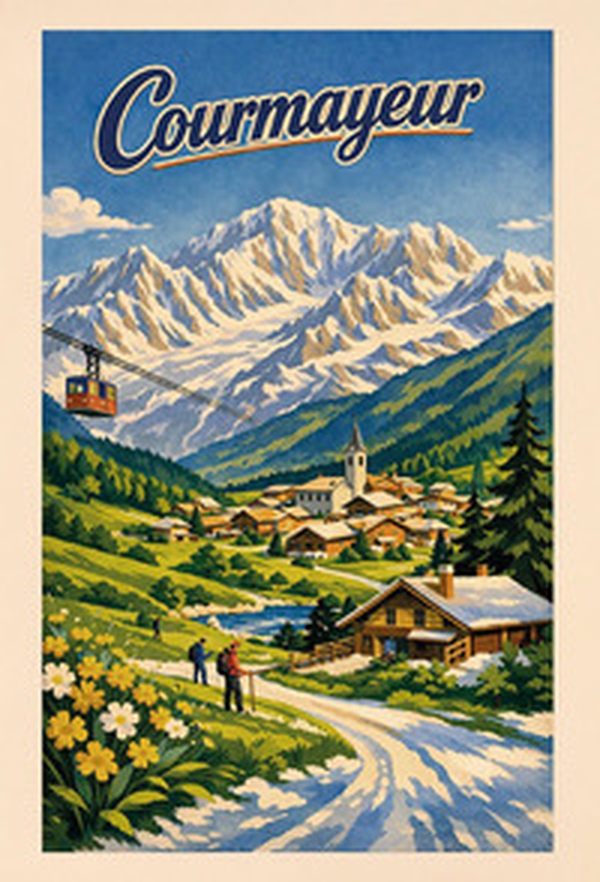 Courmayeur. Quaderni di viaggio. Ediz. italiana e francese - Vol. 624 - Librerie.coop
