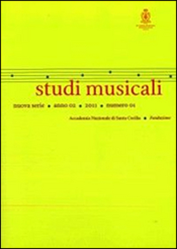 Studi musicali (2011). N.S. - Librerie.coop Studi musicali (2011). N.S. - Librerie.coop