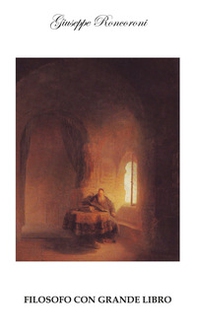 Filosofo con grande libro - Librerie.coop