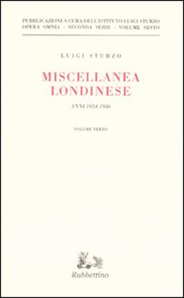 Miscellanea londinese (1934-1936) - Vol. 3 - Librerie.coop Miscellanea londinese (1934-1936) - Vol. 3 - Librerie.coop