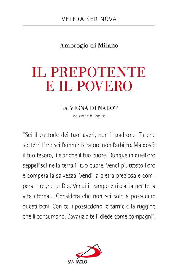 Il prepotente e il povero. La vigna di Nabot - Librerie.coop