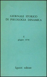 Giornale storico di psicologia dinamica - Librerie.coop Giornale storico di psicologia dinamica - Librerie.coop